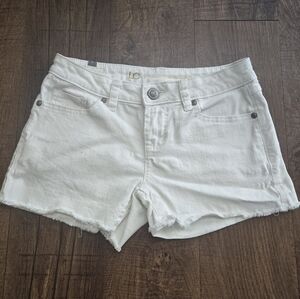 Lauren Conrad White  Women's Shorts Sz 0 Frayed Hem